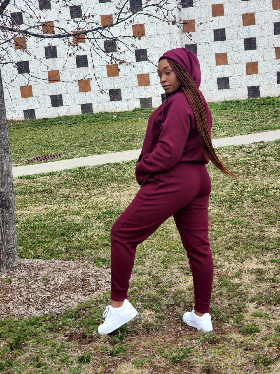 Butter Soft Joggers | Maroon