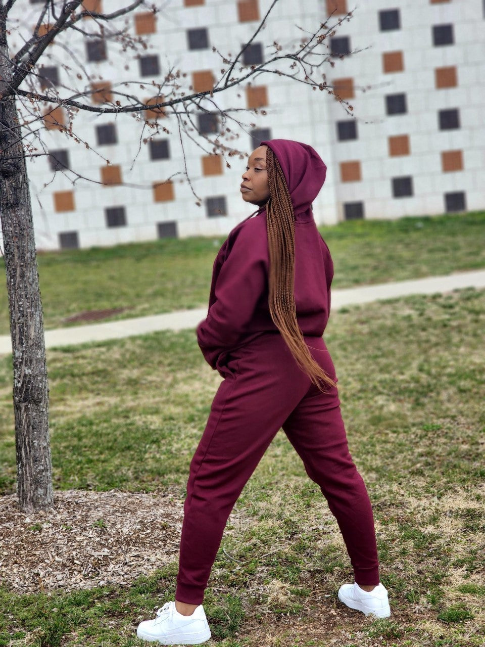 Butter Soft Joggers | Maroon